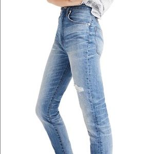 Madewell High Waisted Rigid Skinny